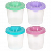 Стакан-непроливайка BRAUBERG KIDS, пастельные цвета, ассорти, 192738