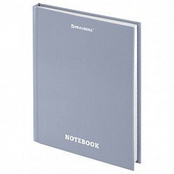 Блокнот МАЛЫЙ ФОРМАТ (110х147мм), А6, 80 л., твёрдый, клетка, BRAUBERG, МОРАНДИ, 118557