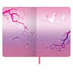 Блокнот А5 (143x210 мм), BRAUBERG VISTA "Sakura", под кожу, гибкий, 80 л., 112076