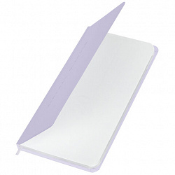 Еженедельник недатированный с резинкой 171х93 мм, BRAUBERG, твердый, 64 л., "Minimal", сиреневый, 116308