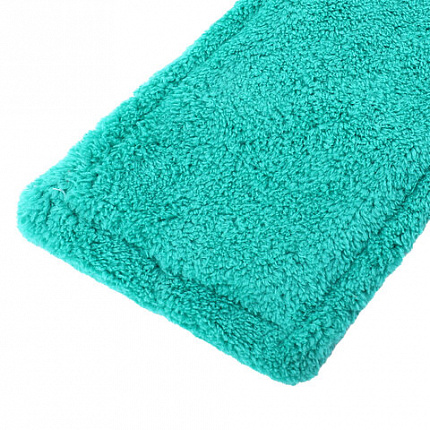 Швабра КОМПЛЕКТ флаундер 40 см + МОП микрофибра (ТИП К) + черенок 70-120 см, ЛЮБАША БЮДЖЕТ, 700052