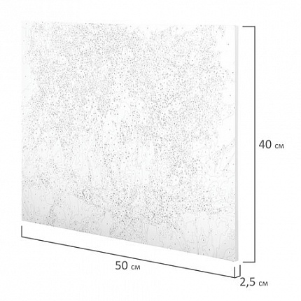 Картина по номерам 40х50 см ОСТРОВ СОКРОВИЩ "Натюрморт с сиренью и черешней" на подрамнике, акрил, кисти, 662912