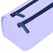 Пенал мягкий BRAUBERG KIDS, 2 отделения, полиэстер, "Pastel purple", 22x10x6 см, 273550