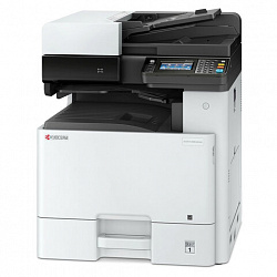 МФУ лазерное ЦВЕТНОЕ KYOCERA ECOSYS M8124cidn "3 в 1", А3, 24 стр./мин, 100 000 стр./мес., ДУПЛЕКС, АПД, сетевая карта, 1102P43NL0