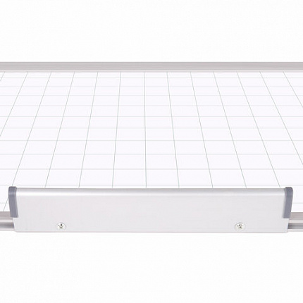 Доска магнитно-маркерная В КЛЕТКУ, 60х90 см, алюминиевая рамка, BRAUBERG "Extra", 237563