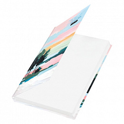 Ежедневник датированный 2026 145х215 мм, А5, STAFF, ламинированная обложка, "Живопись", 117329