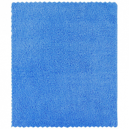 Тряпка из микрофибры 50х60 см, АВТО / ДОМ / ОФИС, КОМПЛЕКТ 2 шт., "ULTRASONIC BI-COLOUR", синий/серый, 220 г/м2, LAIMA HOME, 608219