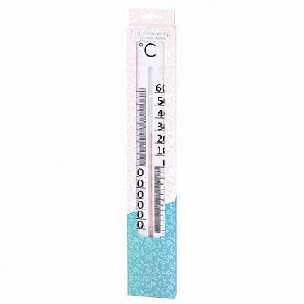 Термометр уличный, фасадный, малый, диапазон измерения: от -60 до +60°C, ПТЗ, ТБ-45м, ТБ-45М