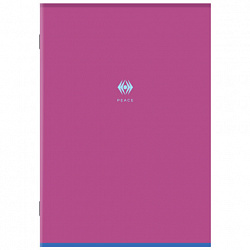 Тетрадь А4 96 л. STAFF College скоба, клетка, офсет №2 ЭКОНОМ, обложка картон, ОДНОТОННАЯ, 405620