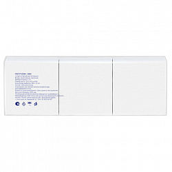 Салфетки бумажные 500 шт., 23х23 см, PROtissue COMFORT, "Big Pack", белые, КОМПЛЕКТ 10 пачек, С211