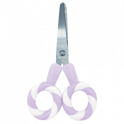 Ножницы FUNSTER (ФАНСТЕР) 130 мм, фигурные ручки ЛЕДЕНЦЫ из ABS пластика, в дисплее, 238853