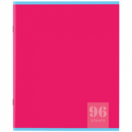 Тетрадь А5, 96 л., STAFF, скоба, клетка, офсет №2 ЭКОНОМ, обложка картон, "Monochrome" (микс в спайке), 404442