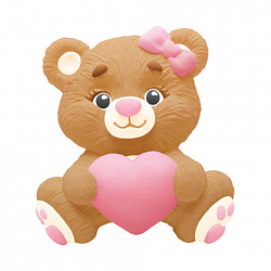 Фигурка-раскраска из гипса "С открыткой", с красками и кистью, ассорти, BRAUBERG KIDS, 666011