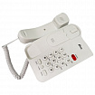 Телефон RITMIX RT-311 white, световая индикация звонка, тональный / импульсный режим, повтор, белый, 80002232