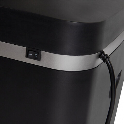 Уничтожитель (шредер) BRAUBERG PROFESSIONAL CM-1025m, "Heavy Duty", 5 уровень секретности, 2х15 мм, 10 листов, корзина 25 литров, 533128