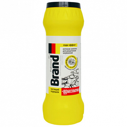 Чистящий порошок сода-эффект 480 г, BRAND "Грейпфрут и лимон", РЕНЕССАНС КОСМЕТИК, МИНПРОМТОРГ, 2733