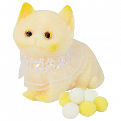 Игрушка-антистресс "КОТИК", 6 см, ассорти 4 цвета, дисплей, JOLLY JOT (ДЖОЛЛИ ДЖОТ), 665772