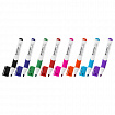 Маркеры стираемые для белой доски НАБОР 8 ЦВЕТОВ, BRAUBERG "SOFT", 5 мм, резиновая вставка, 152112