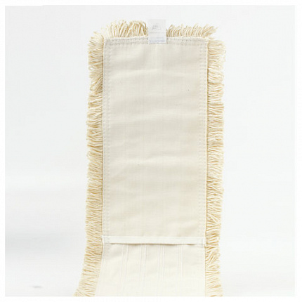 Насадка МОП плоская 60 см для швабры-рамки, карманы, нашивной хлопок, LAIMA EXPERT, 605305