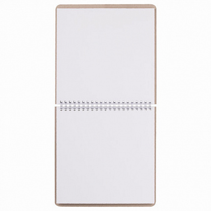 Скетчбук, акварельная бумага 200 г/м2, 195х195 мм, 20 л., гребень, твердая обложка, BRAUBERG ART, 112979