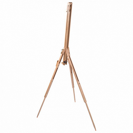 Мольберт полевой - тренога из сосны, высота 86-181 см, высота холста 104 см, BRAUBERG ART, 192263