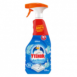 Средство для чистки сантехники 520 мл, УТЕНОК "Экспресс-уборка", распылитель, 865016