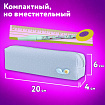 Пенал ЮНЛАНДИЯ ЮНИОР, 1 отделение, полиэстер, аппликация, "Бантик", 20х6х4 см, 273803