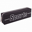 Пенал BRAUBERG, 1 отделение, полиэстер, "Sport", черный, 19х4х6 см, 270267