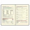 Еженедельник датированный 2024 А5 145х215 мм BRAUBERG "Augustus", под кожу, темно-синий, 115018