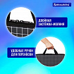 Папка на молнии с ручками BRAUBERG А4, 1 отделение, полиэстер, 20 мм, "Клетка", 272173