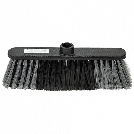 Щетка для уборки, ширина 27 см, щетина 7 см (двуцветная), пластик, еврорезьба, IDEA "Стандарт", М 5101