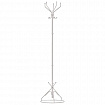 Вешалка-стойка "Ажур-2", 1,89 м, основание 46 см, 5 крючков, металл, белая