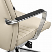 Кресло BRABIX PREMIUM "Solo EX-730", алюминий, хром, экокожа, бежевое, 532937