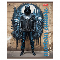 Тетрадь А5 48 л., HATBER скоба, клетка, обложка картон, "Те самые герои" (микс в спайке), 088617, 48Т5В1