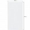 Салфетка из МИКРОФИБРЫ 50х100 см, WHITE ULTRA DENSE OVERLOCK, белая, 280 г/м2, LAIMA HOME, 608226