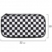 Пенал-органайзер BRAUBERG, 1 отделение, полиэстер, 22x11,5x6 см, "Черно-белый стиль", 271572