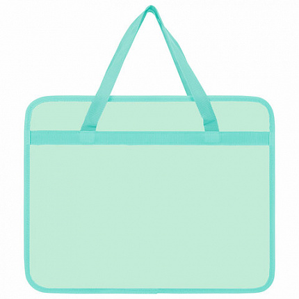 Папка на молнии с ручками BRAUBERG А4, 1 отделение, пластик, 80 мм, "Funny kittens", 273368