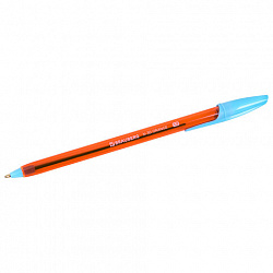 Ручки шариковые BRAUBERG X-30 ORANGE, КОМПЛЕКТ 12 шт., СИНИЕ, пишущий узел 1 мм, линия письма 0,5 мм, 144334
