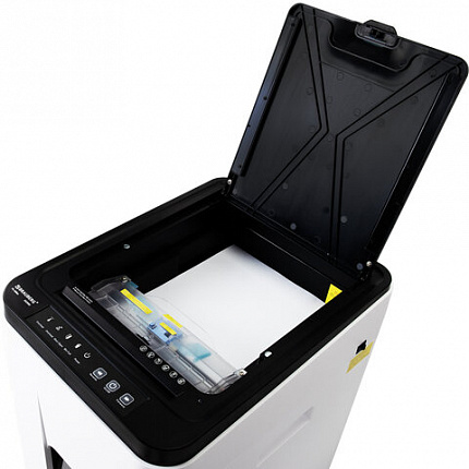 Уничтожитель (шредер) с автоподачей BRAUBERG PROFESSIONAL AUTO FEED PS-300m, HeavyDuty, 5 секретность, 2х12 мм, 400 листов, 42 литра, 532593