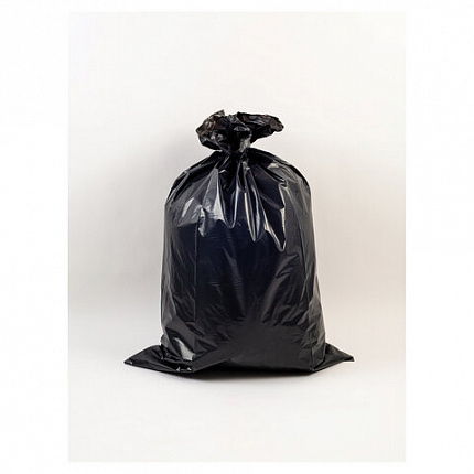 Мешки для мусора 120 л, черные, 20 шт., ПВД, 40 мкм, 70х110 см, PACLAN Professional "Особо прочные", 402002