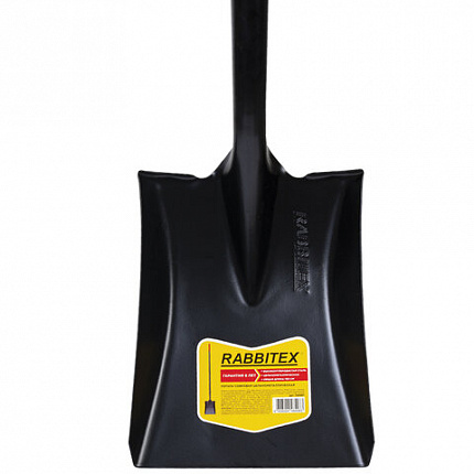 Лопата совковая цельнометаллическая 23х28 см, ОБЩАЯ ДЛИНА 150 см, черенок сталь, RABBITEX (РАББИТЕКС) "LONG HANDLE", 700481
