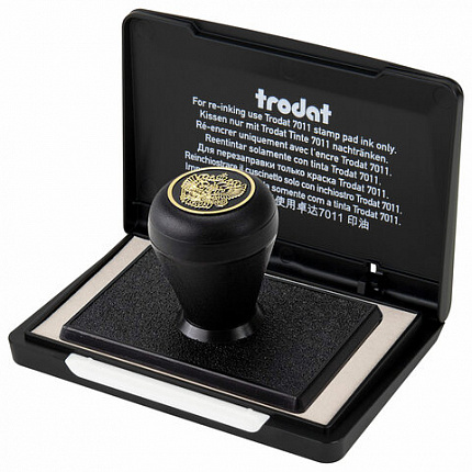Штемпельная подушка TRODAT 9051, 90х50 мм, НЕОКРАШЕННАЯ, 56337