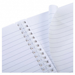 Тетрадь А4 96 л., HATBER, гребень, линия, обложка картон, "Вдохновение вокруг" (микс в спайке), 088816, 96Т4В2гр