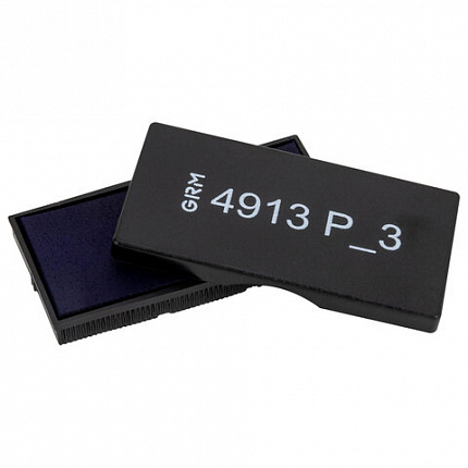 Подушка сменная 59х23 мм, синяя, для GRM 4913P3, Ideal 4913, TRODAT 4913, GRM Hummer 4913, 171000017