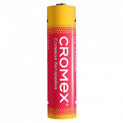 Батарейки солевые "пальчиковые" КОМПЛЕКТ 10+1 шт., CROMEX (КРОМЕКС) Super Heavy Duty, AA (R6,15A), блистер, 456256