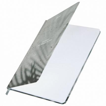 Блокнот с резинкой в клетку 96 л., А5 145х203 мм, твердая обложка, BRAUBERG, "Тени", 116324