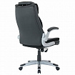 Кресло BRABIX PREMIUM "Phantom EX-553", рециклированная кожа, регулируемый подголовник, черное, 532940