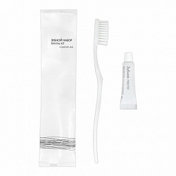 Зубной набор КОМПЛЕКТ 300 шт., COMFORT LINE (зубная щётка + зубная паста 5 г), саше, флоупак, 00-00027996