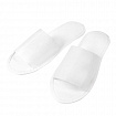 Тапочки одноразовые EVA Classic, открытые, КОМПЛЕКТ 25 пар, спанбонд + ЭВА, размер 37-42, белые, SMZ, Э/О/Б-№1/25/150