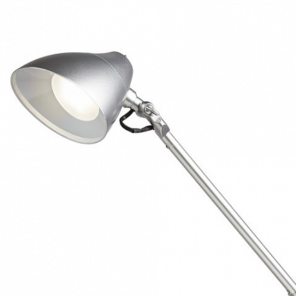 Настольная лампа / светильник SONNEN PH-104, на подставке, LED, 8 Вт, металлический корпус, серый, 236691